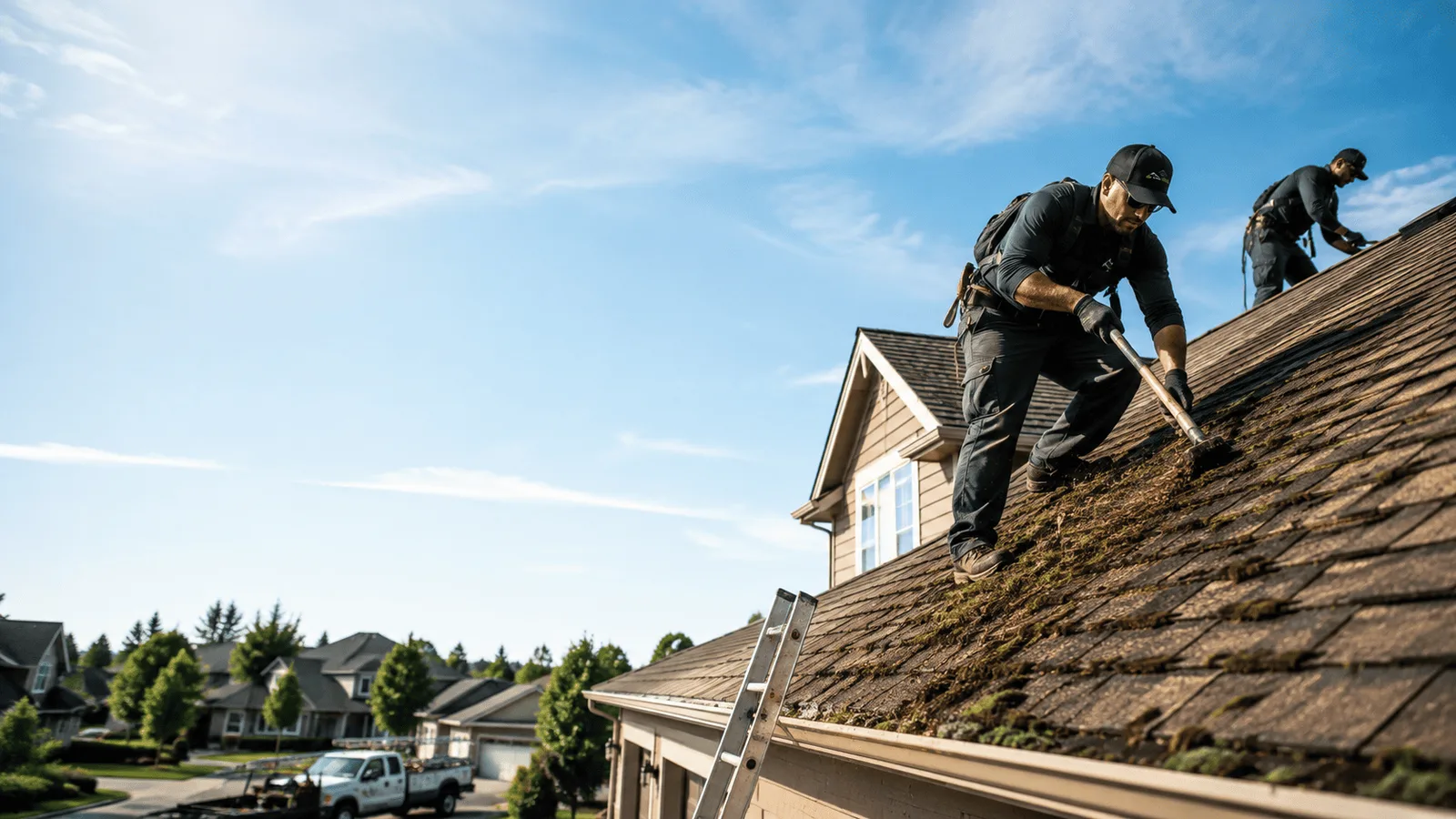 Roof Moss Removal in Saint Cloud, MN near me